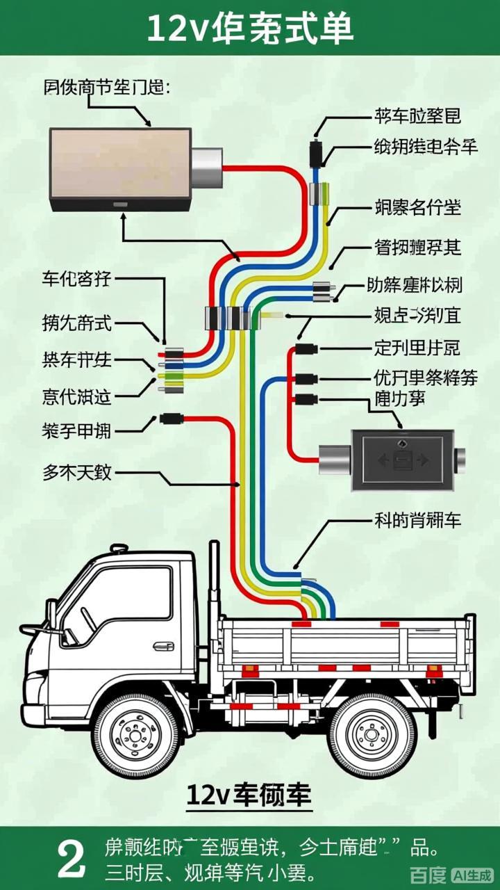 12v农用车简单接线图站(图1)